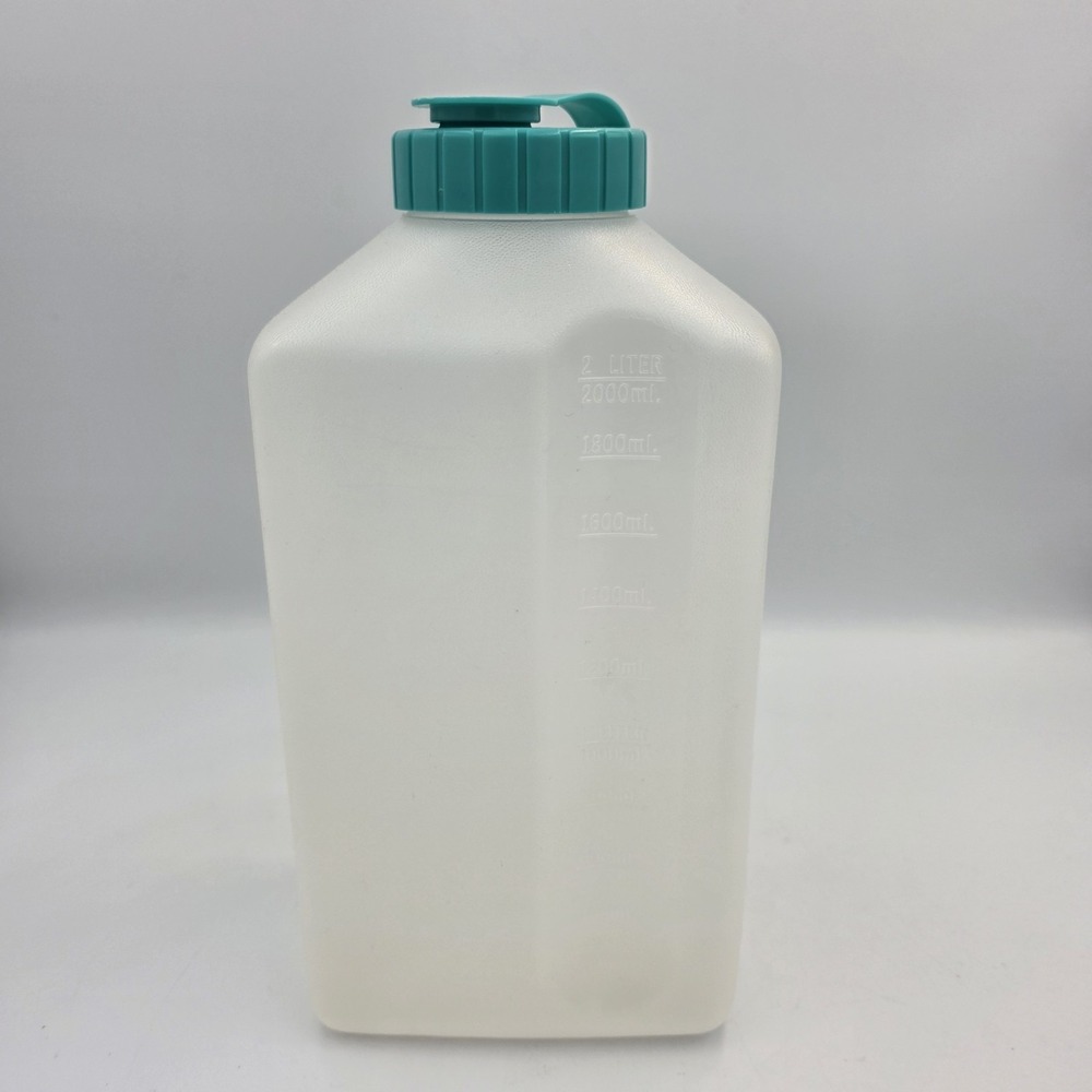 Rubbermaid 2 Quart 2L 64oz Drink Container Pitcher Teal Green Flip Top Lid 2468